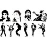 Adesivo Michael Jackson